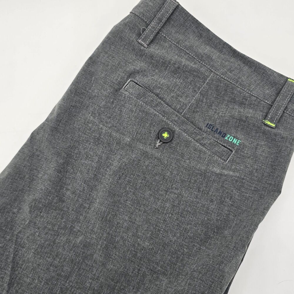 Tommy Bahama Island Zone Cayman Isles Cargo Shorts Men's 35 Gray